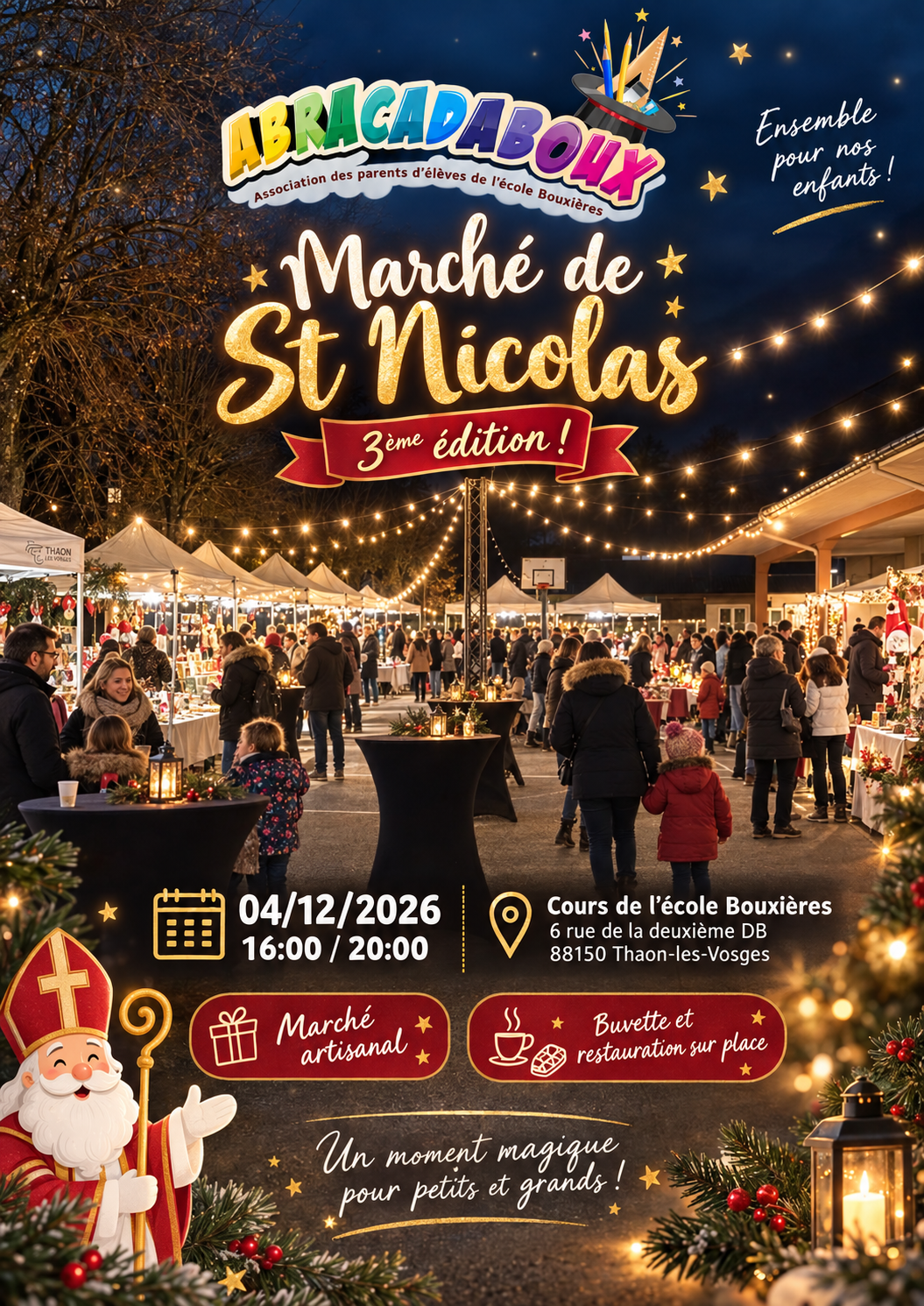 Marché de Saint-Nicolas 2026